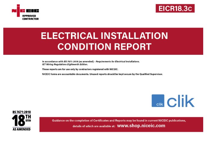 J.Lucy Electrical performing EICR test